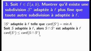 Exercice subdivision et fonctions en escalier [upl. by Murtha]