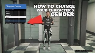 Patched How To Change Your Characters Gender In Gta 5 Online [upl. by Kirtap]