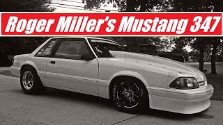 550hp Fox Body Mustang 347 Stroker Drag Racing [upl. by Scotti]