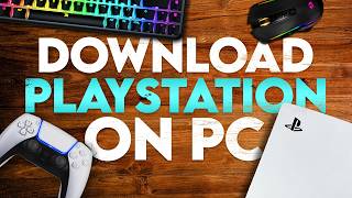 How to download PlayStation on PC  EASY stepbystep instructions [upl. by Nodrog769]