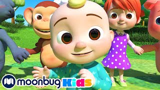 My Name Song  Sing Along  CoComelon  Moonbug Literacy [upl. by Enilasor]