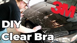 Installing a DIY 3M Clear Bra on my Ford Focus ST How To Paint Protection Vinyl [upl. by Conrade]