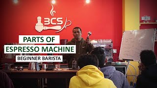 Parts of the Espresso Machine  Beginners Guide [upl. by Cleasta]