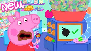 Peppa Pig Tales 🍬 Mystery Sweets Machine 🍭 BRAND NEW Peppa Pig Episodes [upl. by Annasoh]