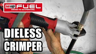 Milwaukee 750 MCM Dieless Crimper Review  Jobsite Tested [upl. by Bobbee218]