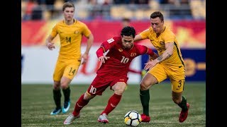 Vietnam 10 Australia AFC U23 Championship 2018 Group Stage [upl. by Eitsym]