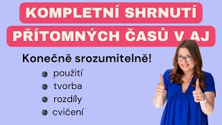 Kompletní shrnutí přítomných časů v angličtině které jste hledali  konečně srozumitelně 😄👍 [upl. by Eyr]