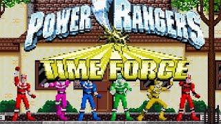 Power Rangers Time Force Gameboy Advance Playthrough Longplay Retro game [upl. by Fortune]