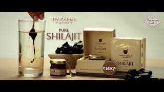 Upakarma Ayurveda Pure Shilajit Resin  Indias Purest Shilajit Resin [upl. by Orvan932]