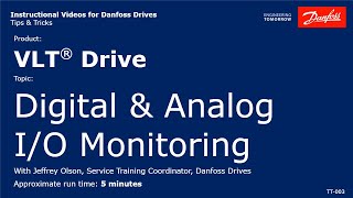 VLT® Drives Digital amp Analog IO Monitoring [upl. by Hazen]