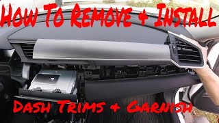 Honda Civic How To RemoveInstall Dash Pannels amp Trims [upl. by Marva254]