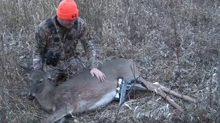 Handgun Deer Hunt with a Contender 44 mag [upl. by Ahsikyw521]