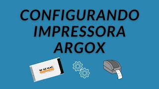 SHOficina  Configurando impressora Argox [upl. by Annaehr]