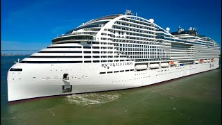 MSC World Europa Cruise Ship Tour 4K [upl. by Anirb]