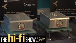 Wilson Audio DAgostino Progression dCS Transparent Cabling Absolute Sounds  HiFi Show Live 2017 [upl. by Ruy]