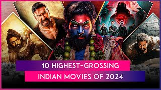 YearEnder 2024 From Pushpa 2 To HanuMan 10 HighestGrossing Movies At BO In India This Year [upl. by Marlie]