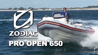 Zodiac Pro Open 650  Rigid Inflatable Boats RIB [upl. by Yee]