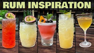 EASY Rum Cocktail Recipes  ep2  Rum for the Weekend [upl. by Prudhoe]