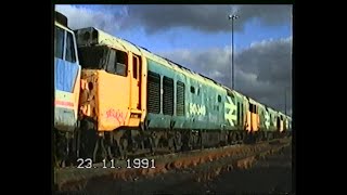 Class 50 Tour amp Laira Depot 1991 [upl. by Lidda]