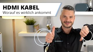 HDMI Kabel  Wo sind die Unterschiede worauf achten Billig oder teuer [upl. by Noellyn]