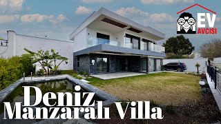 Her Odadadan Deniz Manzaralı ve Bahçeli Villa  Kuşadası Satılık Villa 211 [upl. by Lyn999]