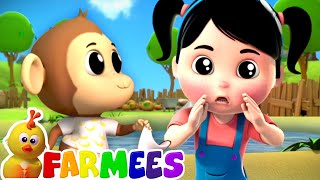 Sneeze Song  Sick Song  Nursery Rhymes amp Kids Songs  Animal Cartoon Songs  Farmees [upl. by Fransisco497]