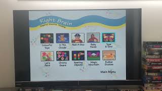 Brainy Baby Right Brain  DVD Menu Walkthrough [upl. by Ekusoyr]