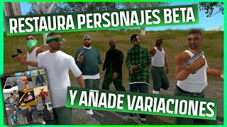 Este mod hace que tu GTA San Andreas tenga más variación de Peds sin perder ningún FPS [upl. by Esoranna]