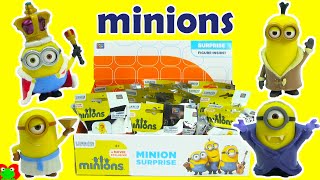 2015 Minions Movie Exclusive Blind Bags Figurines [upl. by Glialentn]