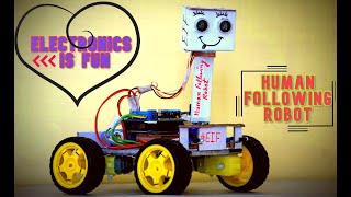 Build Your Own Human Following Robot with Arduino  StepbyStep Guide to Object and Hand Tracking [upl. by Peta]