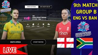 England Vs South Africa womens World Cup 2024 Live Match  Cricket 24 [upl. by Karil]