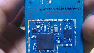 Samsung E1200Y White Display Solution 100 Work [upl. by Anelra548]