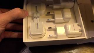 Apple World Travel Adapter Kit MD837AMA review [upl. by Nomelihp487]