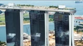 Exploring Singapores Marina Bay Sands hotel [upl. by Tiat]