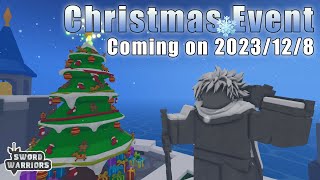 Roblox Sword Warriors Christmas Event is coming soon [upl. by Aciamaj]