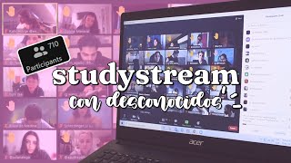 Estudia con extraños alrededor del mundo 🌍  StudyStream [upl. by Welcome26]