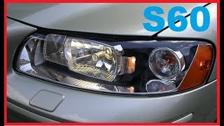 Volvo S60 V70 Headlight bulbs access 20052009 [upl. by Steinke]