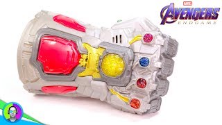 quotNANO INFINITY GAUNTLET” Avengers Endgame Version Review  Hasbro Electronic Fist [upl. by Minne]