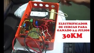 Cerco Eléctrico Para Ganado Segundo Modelo [upl. by Lenra]