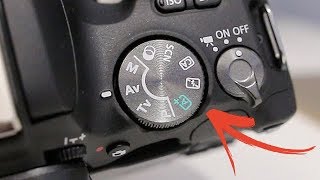 Canon SL2 200D Tutorial  Mode Dial Settings Guide [upl. by Annaoj]