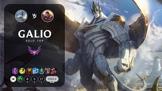 Galio Top vs Jayce  KR Master Patch 145 [upl. by Suinuj706]