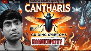 Cantharis Vesicatoria  Materia Medica Lecture  Homoeopathy  MateriaMedicaSpotlight [upl. by Gilpin]