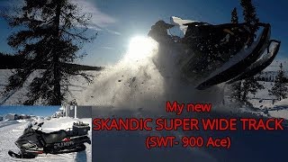 My new SKANDIC SWT 900 Ace Super wide track [upl. by Hazrit]