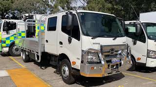 Truck Walk Around  Hino 300 Series  721 Crew Cab Auto Alloy Tray  Australia [upl. by Kylie]