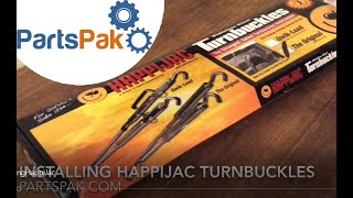 PartsPak  Installing Happijac Truck Bed SlideIn Camper Turnbuckles Torklift Brackets Tiedowns Ford [upl. by Sitra366]