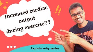 Cardiac output increased during exercise WHY [upl. by Sumerlin927]