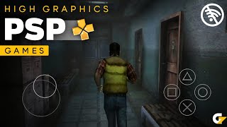 5 Best High Graphics PSP games for android [upl. by Hasina]