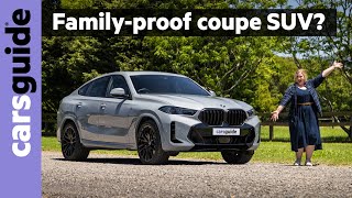 BMW X6 2024 review xDrive40i  Facelifted family SUV overtakes MercedesBenz GLC Coupe and Audi Q8 [upl. by Naut]