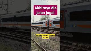 Akhirnya KA Malioboro Ekspres Jalan Juga [upl. by Hui72]