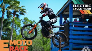 Racing Modified Talaria Sting  Electric Dirt Bike Race  Sur Ron vs Talaria [upl. by Asaret]